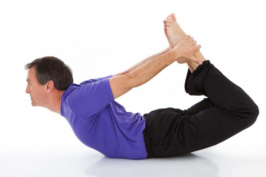 Asana din yoga cu prostatită