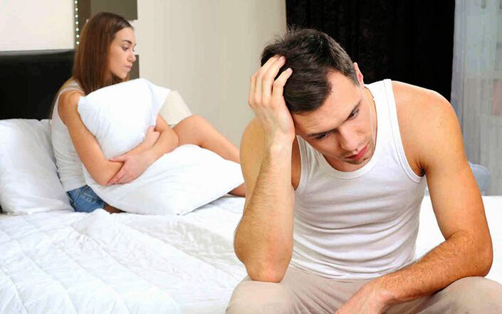 Lipsa dorinței sexuale la un bărbat este un semn indirect al prostatitei