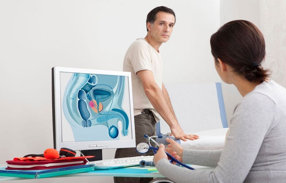 Medicul diagnostichează prostatita pe baza anamnezei, examenului instrumental și analizelor